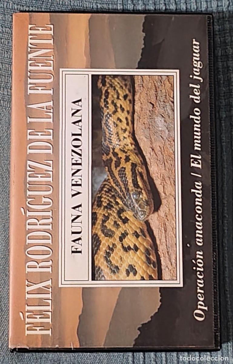 Cine: VHS # 1: F&Eacute;LIX RODR&Iacute;GUEZ DE LA FUENTE (Fauna venezolana) &middot; OPERACI&Oacute;N ANACONDA / EL MUNDO DEL JAGUAR