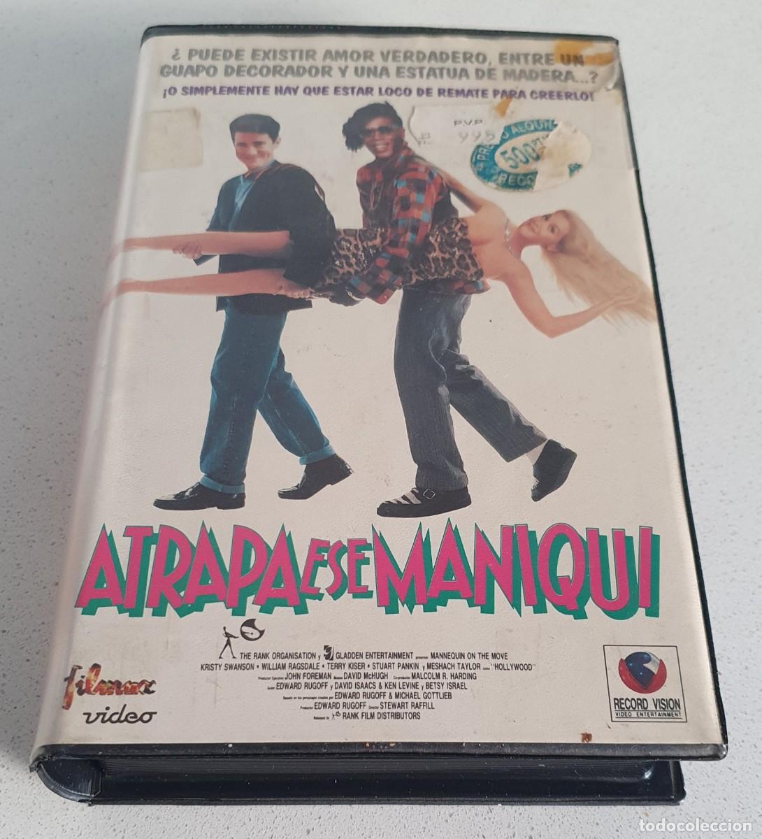 Kino: Pel&iacute;cula Vhs Atrapa ese Maniqu&iacute;. Kristy Swanson, William Ragsdale. Record Vision 1992. Videoclub.