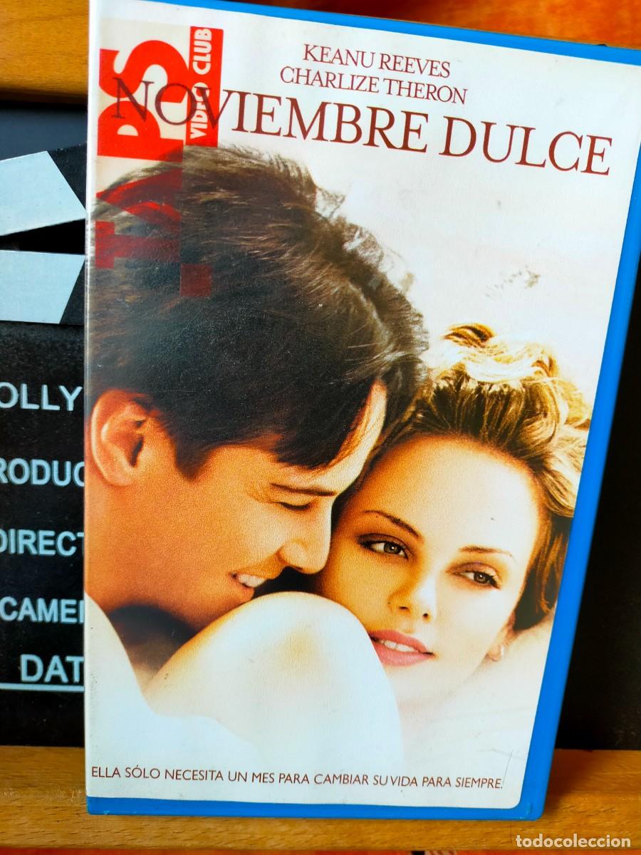 Cine: NOVIEMBRE DULCE. HEANU REEVES. CHARLIZE THERON. TAPS VIDEOCLUB. ESTUCHE GRANDE. 2.000