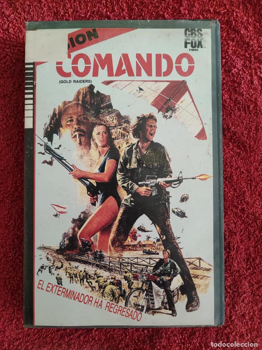 Cine: MISI&Oacute;N COMANDO (1982) VHS 1&ordf; EDICI&Oacute;N FOX CBS ROBERT GINTY
