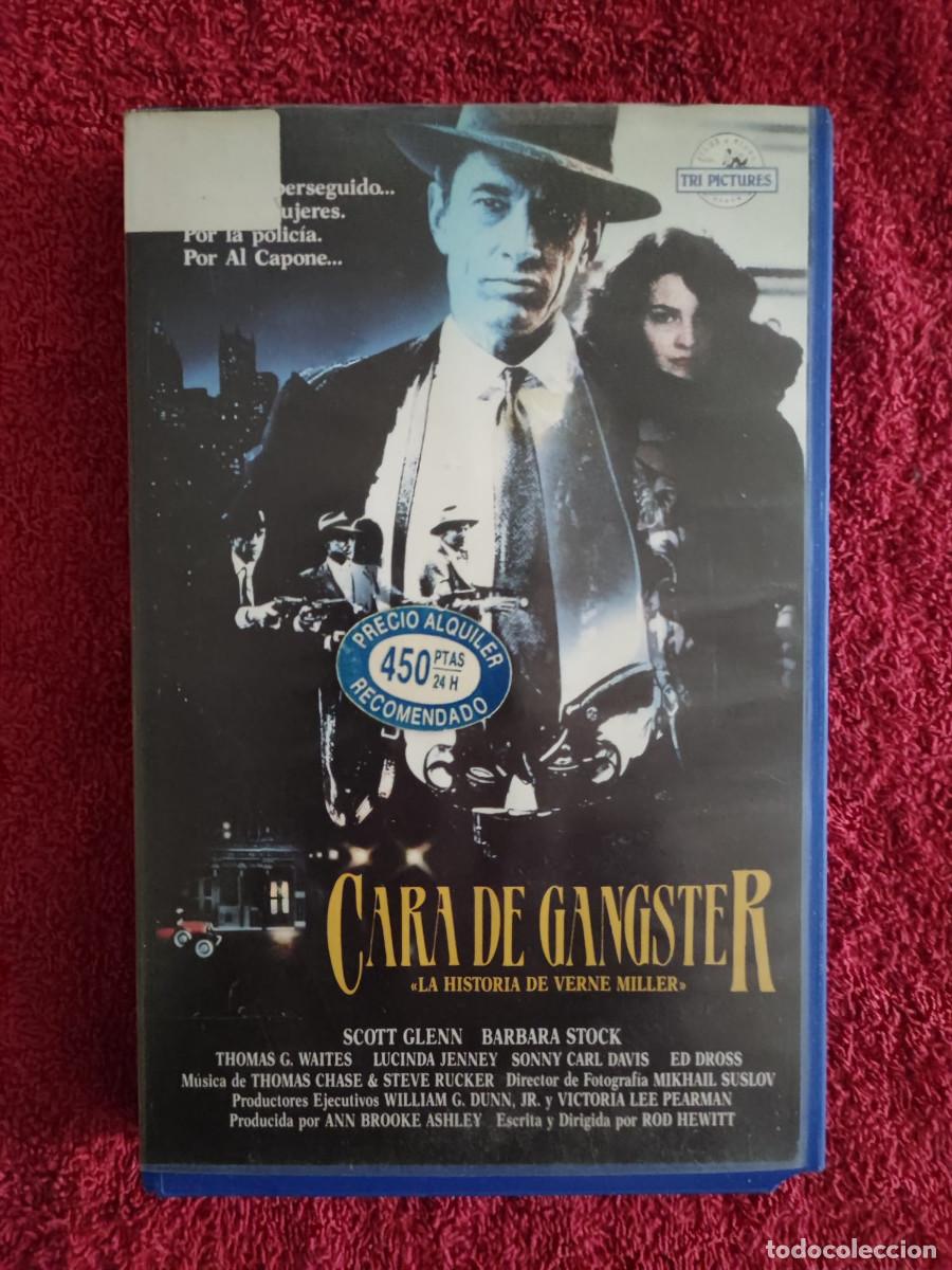 Cine: CARA DE GANGSTER (1987) VHS 1&ordf; EDICI&Oacute;N TRIPICTURES DRAMA SCOTT GLENN BARBARA STOCK