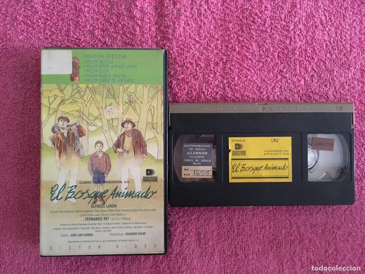 Cine: EL BOSQUE ANIMADO (1987) VHS 1&ordf; EDICI&Oacute;N JOSE LUIS CUERDA ALFREDO LANDA ALEJANDRA GREPI NUDE NUDE
