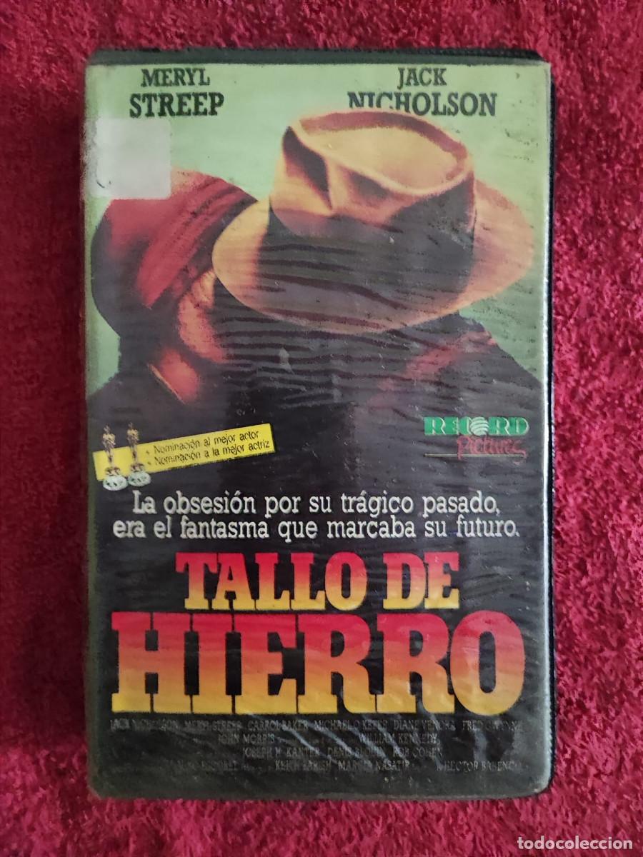 Cine: TALLO DE HIERRO (1987) VHS 1&ordf; EDICI&Oacute;N RECORD VISION DRAMA JACK NICHOLSON MERYL STREEP CARROLL BAKER