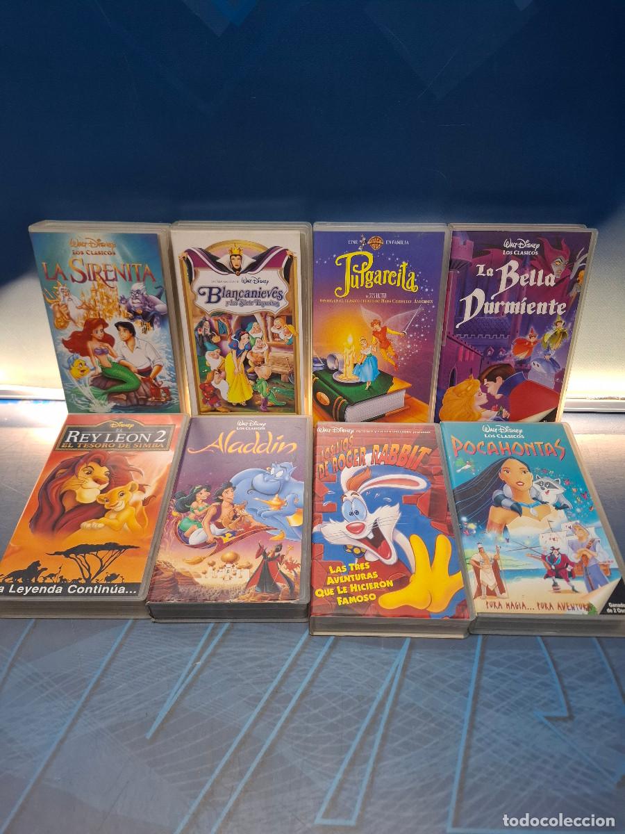 Cine: Lote 8 Vhs, Series Animadas, Peliculas