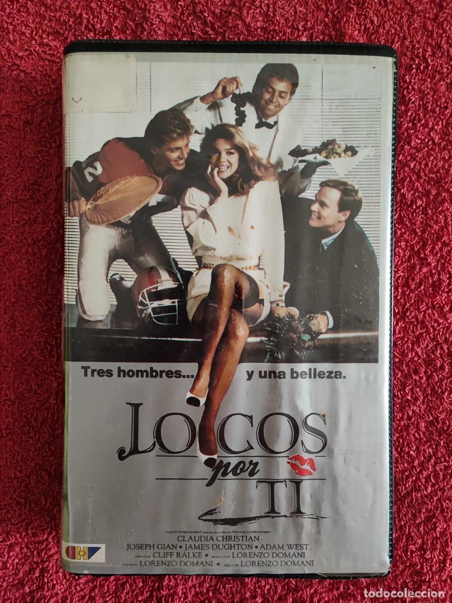 Cine: VHS LOCOS POR TI (1988) 1&ordf; EDICI&Oacute;N COMEDIA CLAUDIA CHRISTIAN ADAM WEST