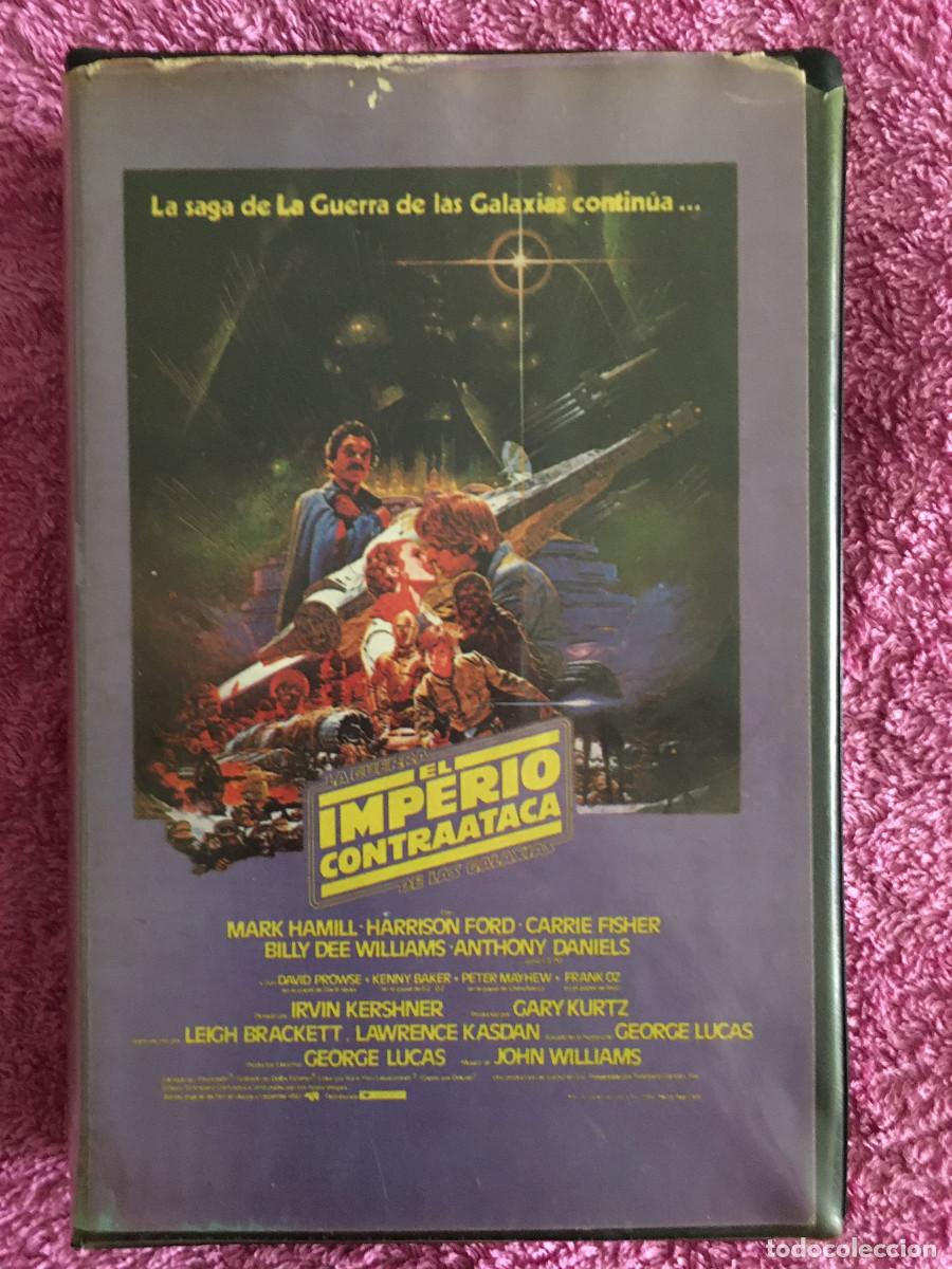 Cine: EL IMPERIO CONTRAATACA (1980) VHS PIRATA HARRISON FORD MARK HAMILL CARRIE FISHER