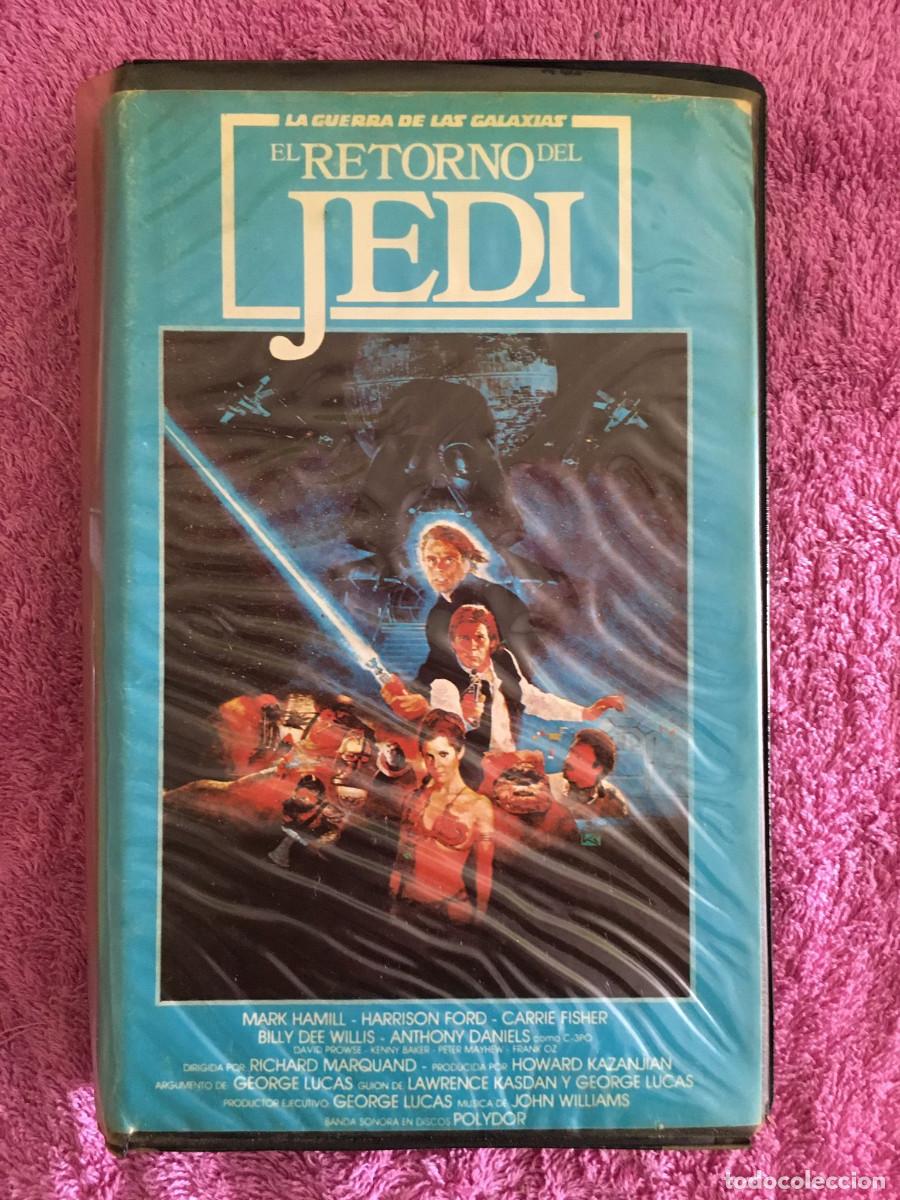 Cine: EL RETORNO DEL JEDI (1983) VHS PIRATA HARRISON FORD MARK HAMILL CARRIE FISHER