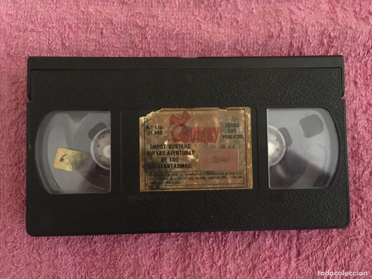 Cine: GHOST BUSTERS (NUEVAS AVENTURAS DE LOS CAZAFANTASMAS) VHS DIBUJOS ANIMADOS DUMBY &Uacute;NICA EN TC