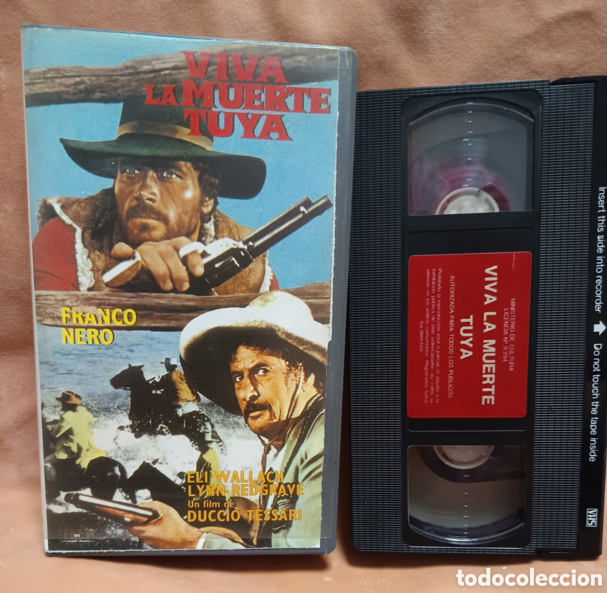 Cine: VIVA LA MUERTE TUYA &bull; FRANCO NERO &bull; WESTERN &bull; VHS