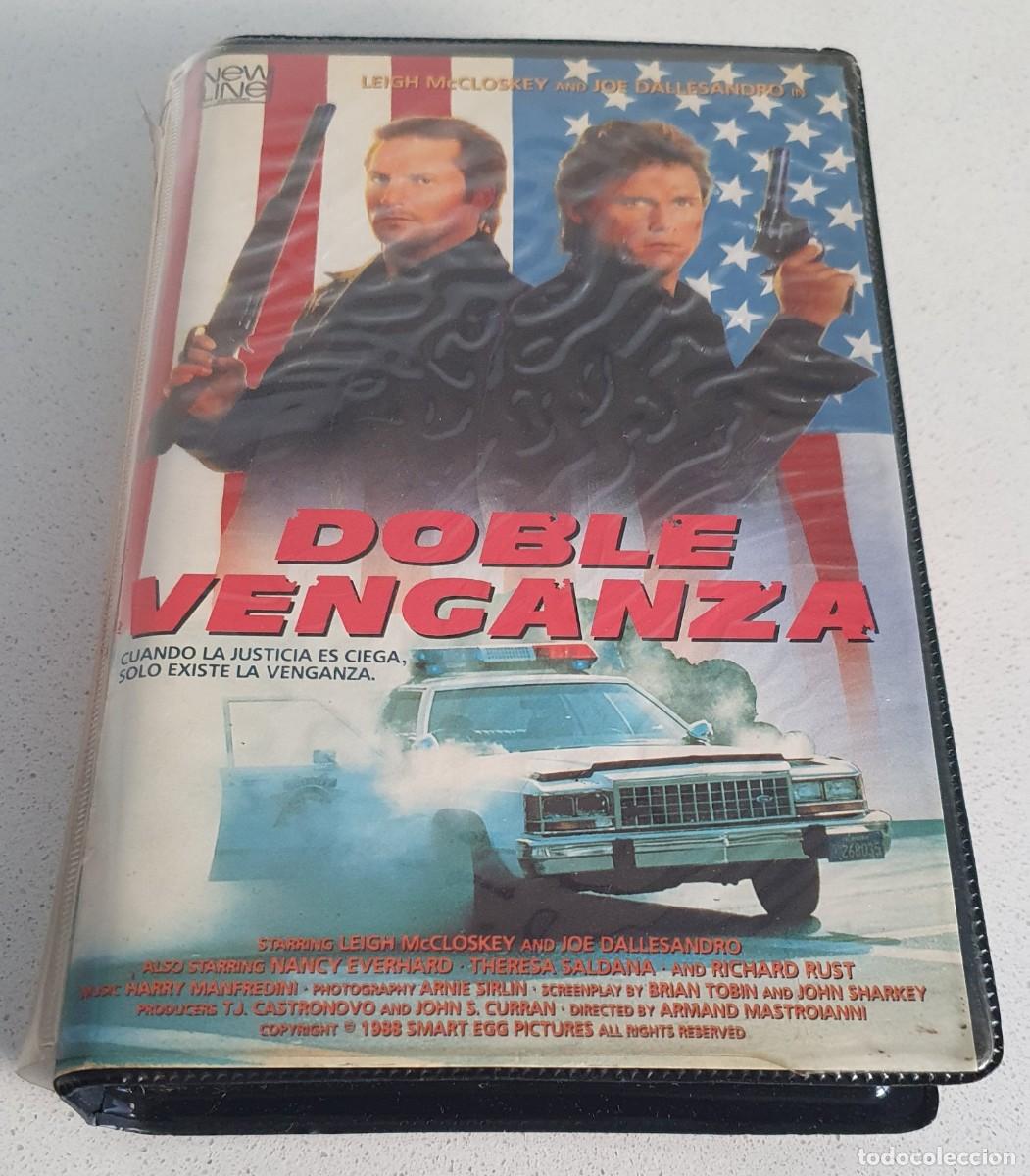 Cine: Pel&iacute;cula Vhs Doble Venganza. Editada por IVS en 1990. Videoclub alquiler.