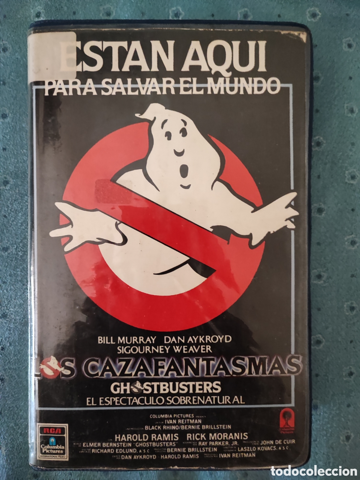 Cine: LOS CAZAFANTASMAS (1984) VHS 1&ordf; EDICI&Oacute;N SONY RCA COLUMBIA CAJA GRANDE
