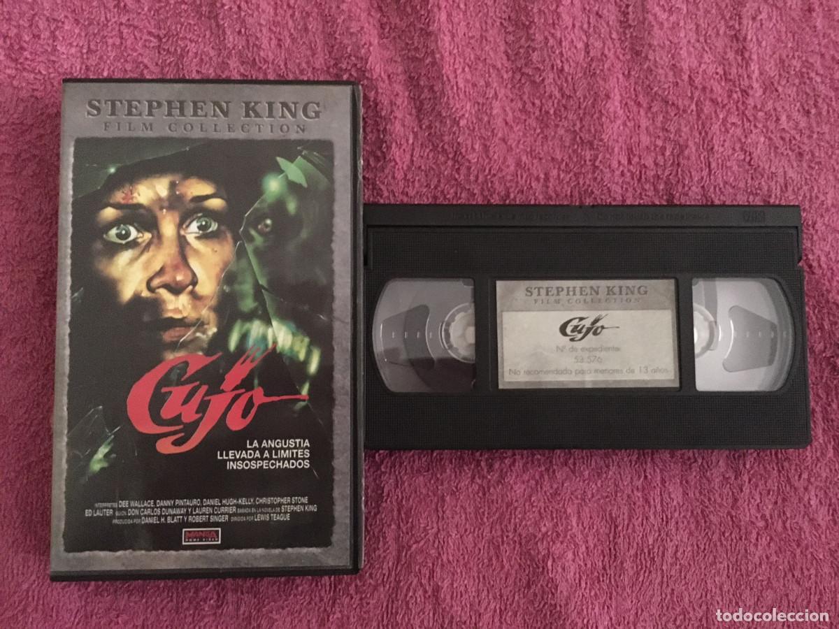 Cine: CUJO (1983) VHS EDICI&Oacute;N MANGA HOME VIDEO HORROR CULT