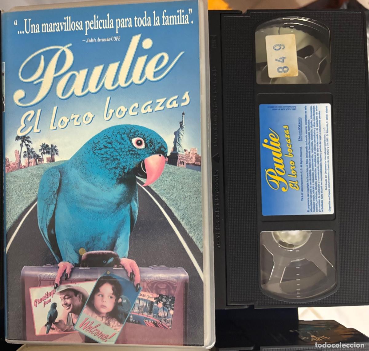 Cin&eacute;ma: Paulie el loro bocazas (Pelicula VHS)
