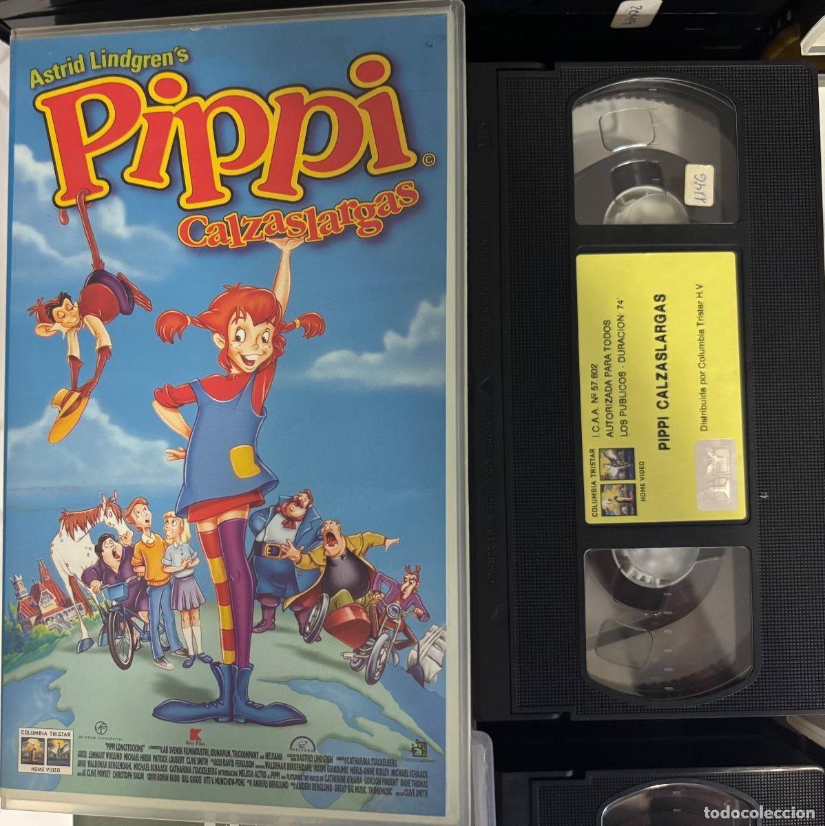 Cine: Pippi calzaslargas (Pelicula VHS)