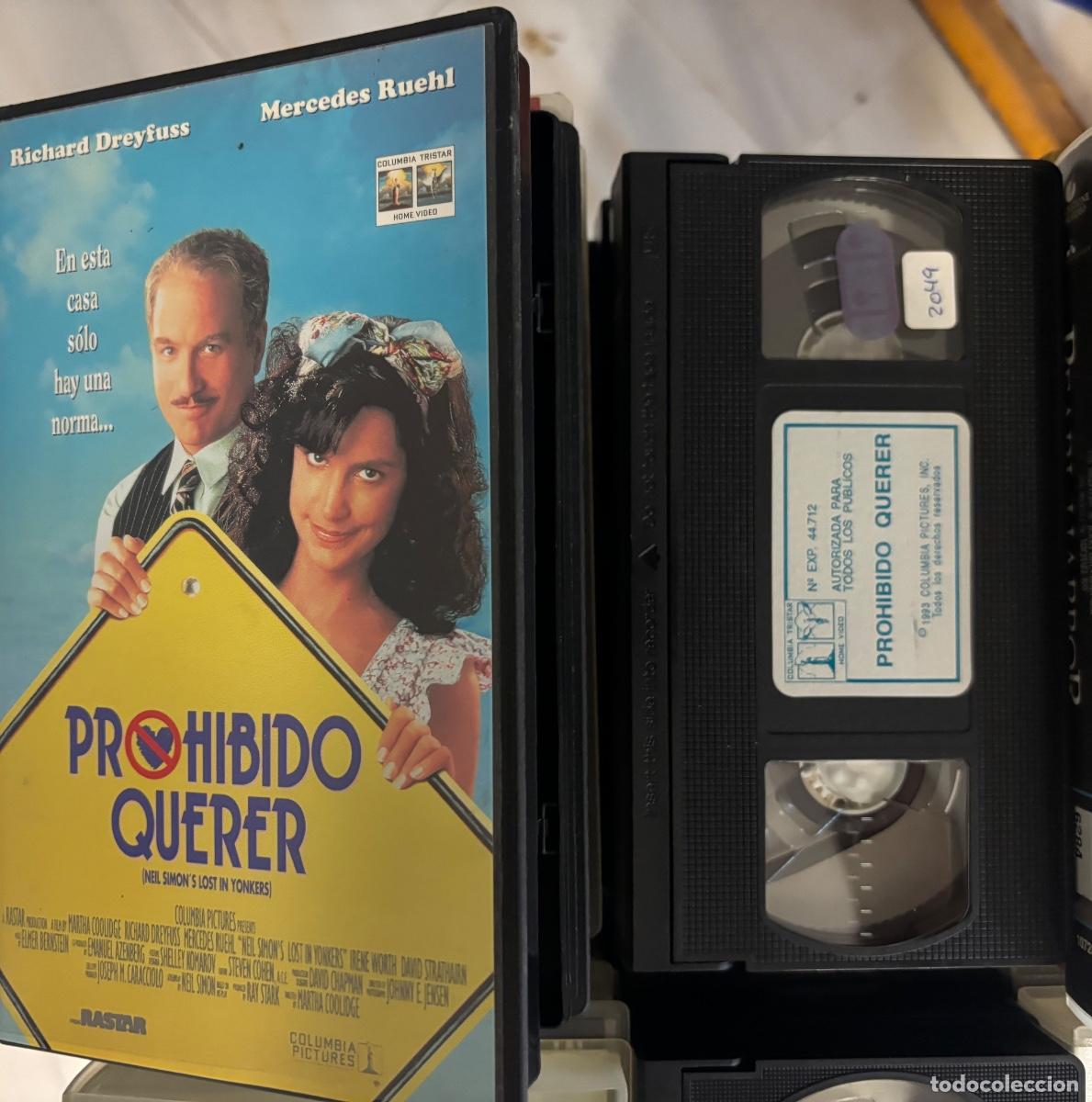 Cine: Prohibido querer (Pelicula VHS)