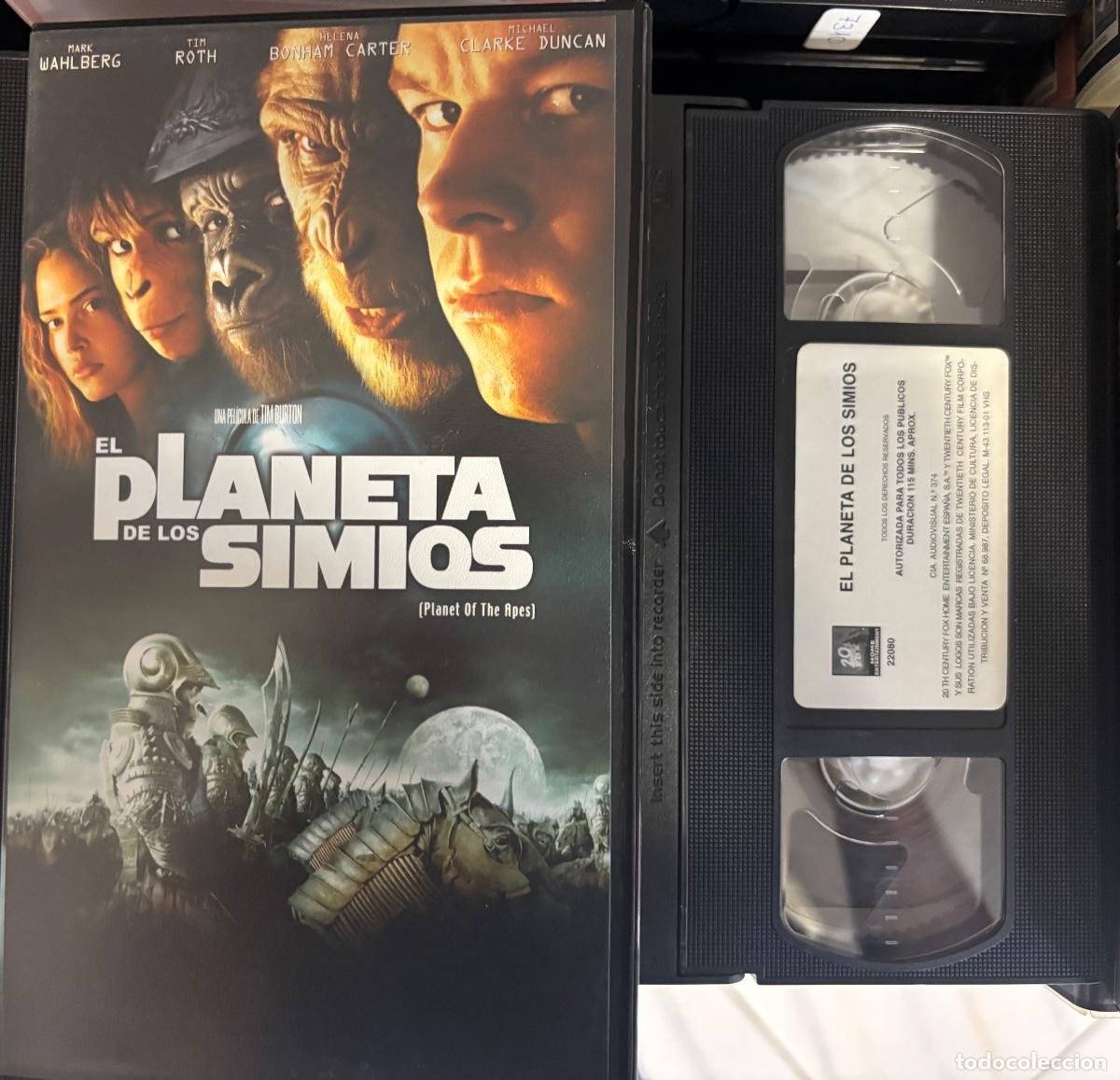 Cine: El planeta de los simios (Pelicula VHS)