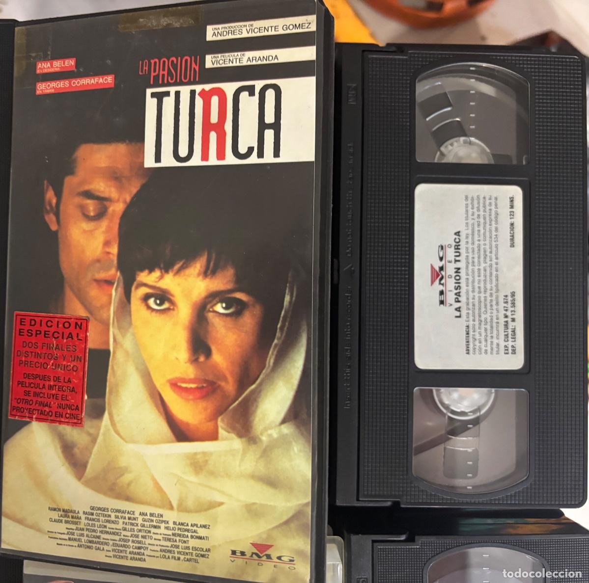Cine: La pasi&oacute;n turca (Pelicula VHS)