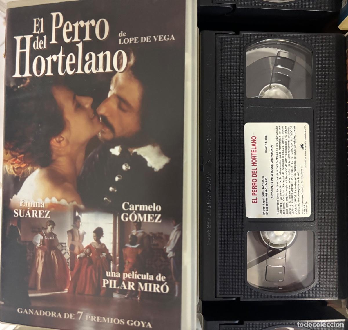 Cine: El perro del hortelano (Pelicula VHS)