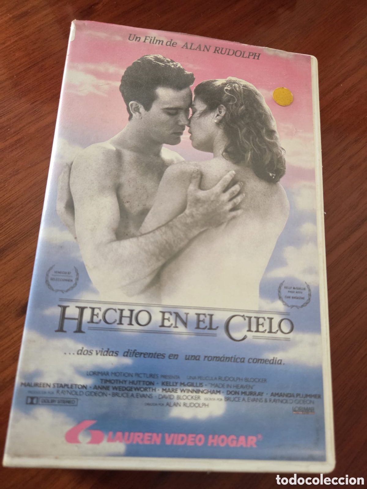 Cine: VHS Hecho en el Cielo (Made in Heaven) &ndash; Alan Rudolph &ndash; Edici&oacute;n Lauren Video Hogar &ndash; Cine rom&aacute;ntico
