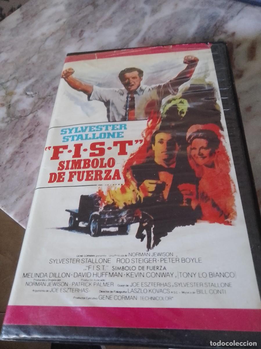 Cine: S&iacute;mbolo de fuerza vhs caja grande rrareza silvestre stallone