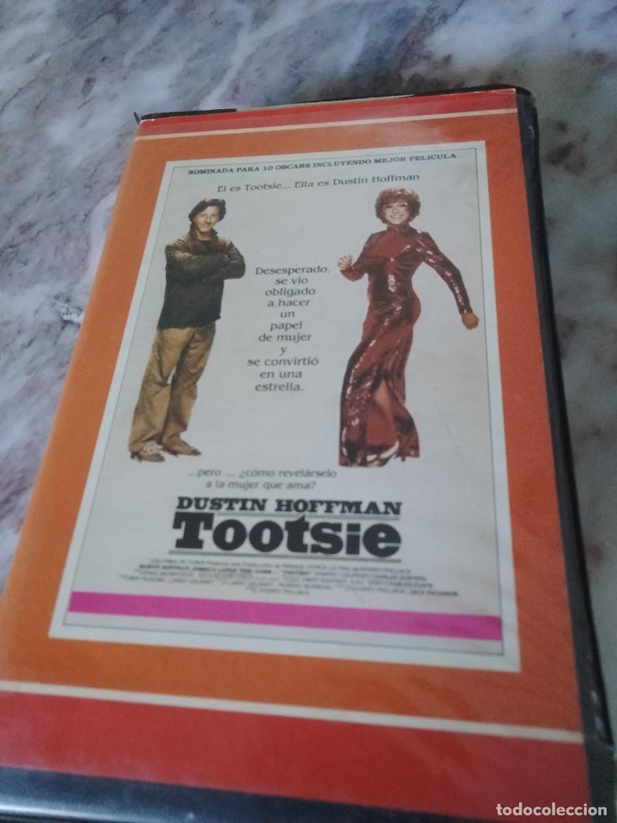 Cine: Tootsie vhs caja grande rrareza