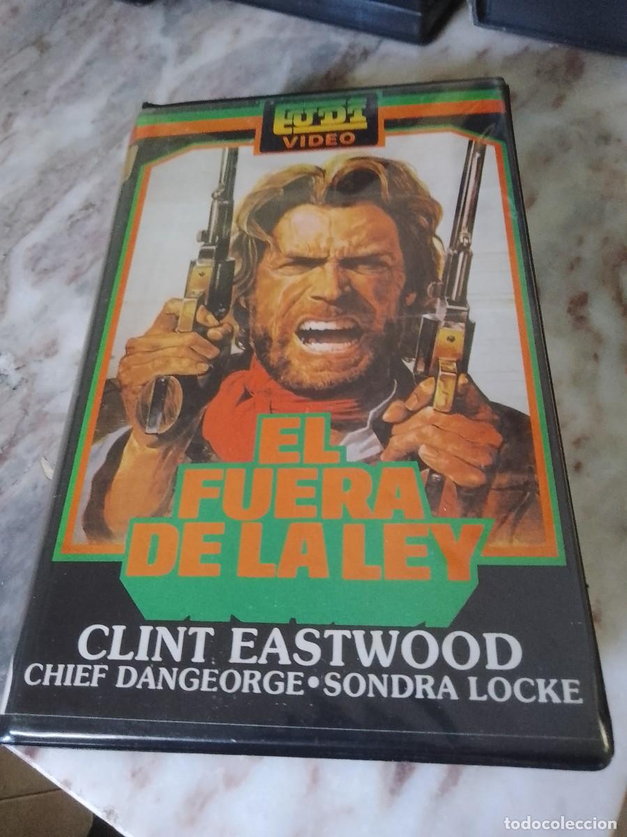 Cine: El fuera de la ley vhs caja grande