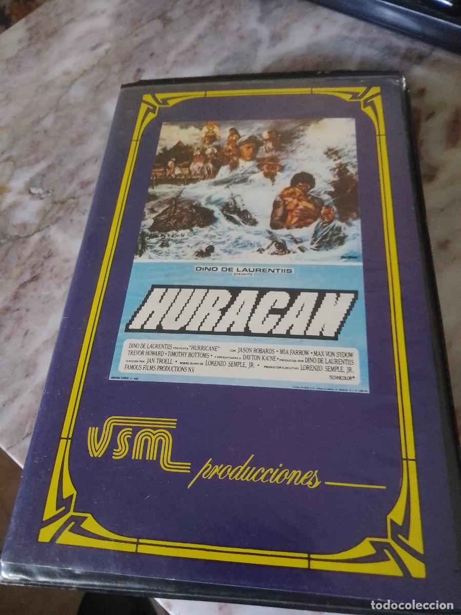Cine: Hurac&aacute;n VHS caja grande