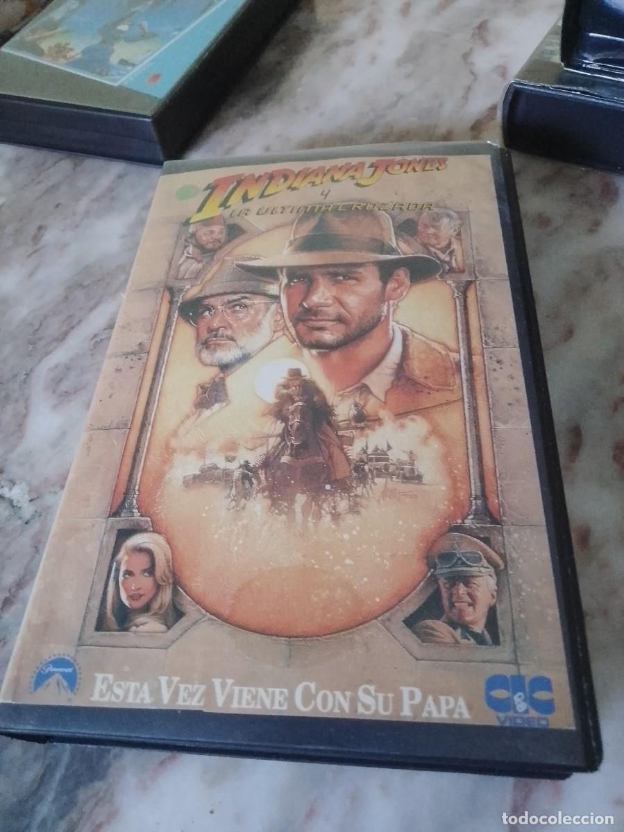 Cine: Indiana Jones y la &uacute;ltima cruzada vhs caja grande