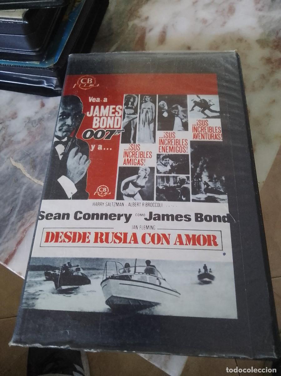 Cine: Desde rusia con amor vhs caja grande rrareza