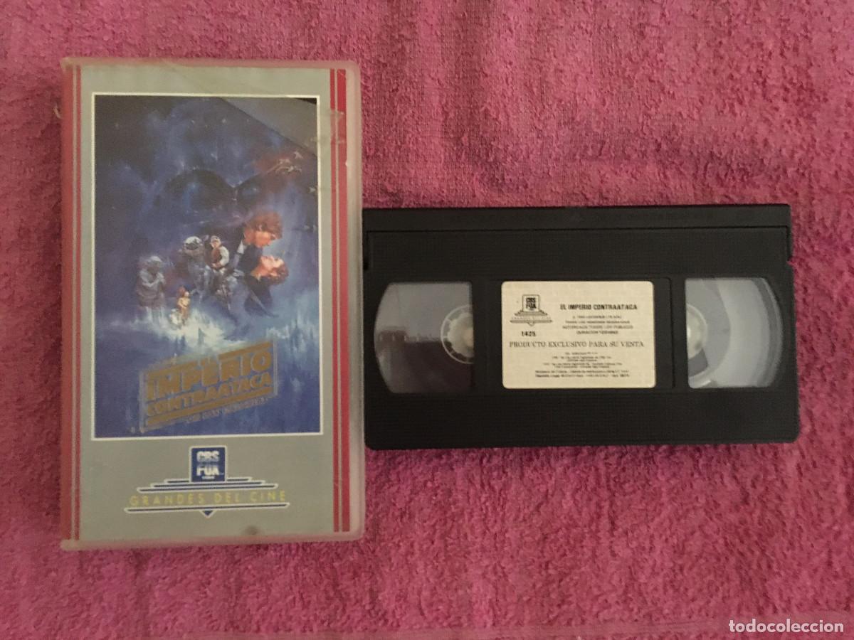 Cine: EL IMPERIO CONTRAATACA (1980) VHS FOX CBS HARRISON FORD CARRIE FISHER MARK HAMILL SONIDO HI-FI