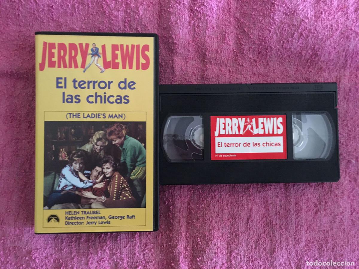 Cine: EL TERROR DE LAS CHICAS (1961) VHS MANGA FILMS COMEDIA JERRY LEWIS SONIDO HI-FI