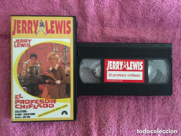 Cine: EL PROFESOR CHIFLADO (1963) VHS CIC COMEDIA JERRY LEWIS SONIDO HI-FI