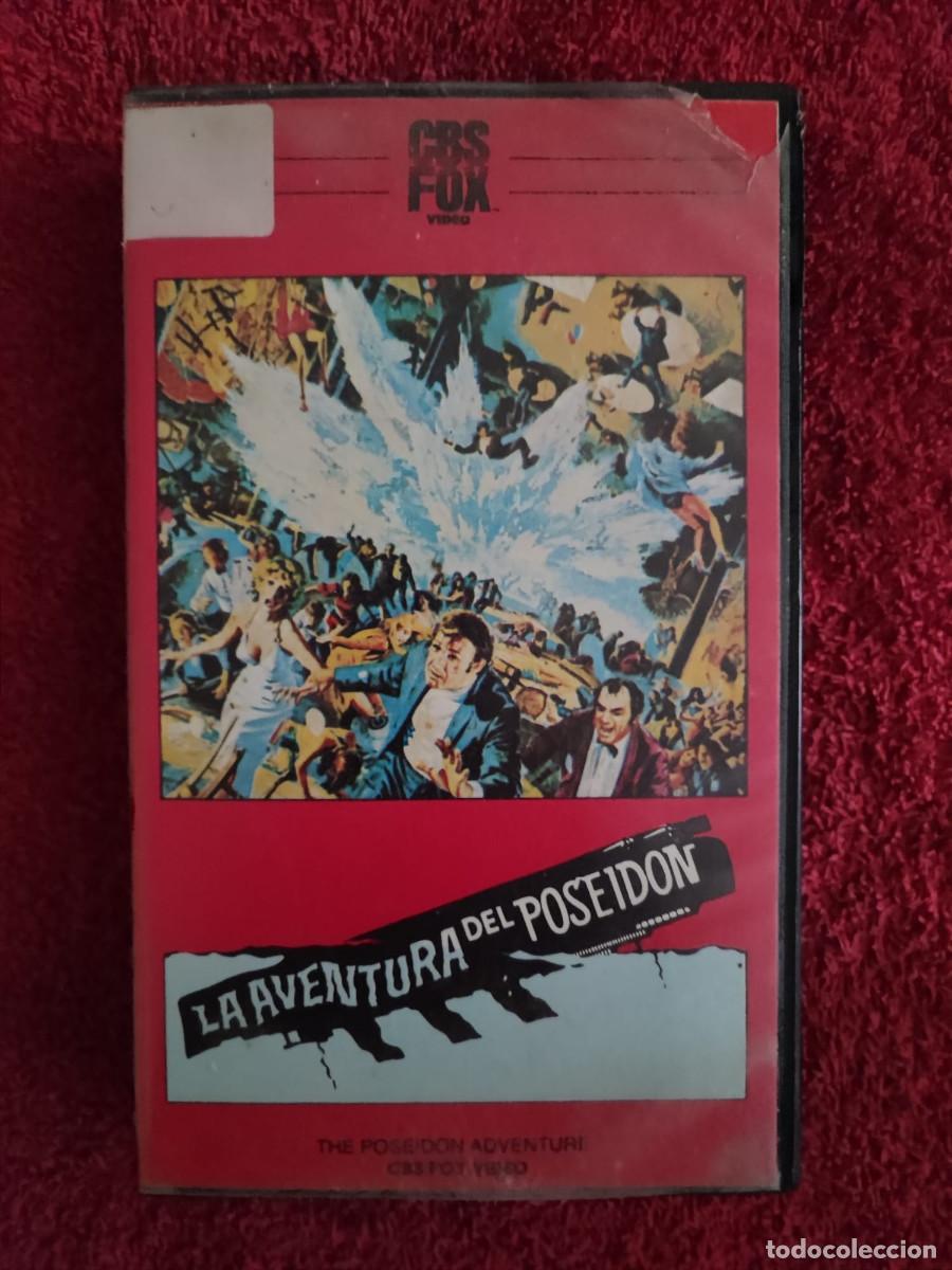 Cine: LA AVENTURA DEL POSEID&Oacute;N (1972) VHS 1&ordf; EDICI&Oacute;N FOX CBS ACCI&Oacute;N AVENTURA GENE HACKAMN STELLA STEVENS