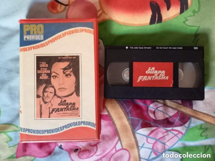 Cine: LA GUAPA Y SU FANTASMA (1967) VHS SOPHIA SOFIA LOREN 1&ordf; EDICI&Oacute;N PIRATA PROVIDEO DOBLAJE CINES