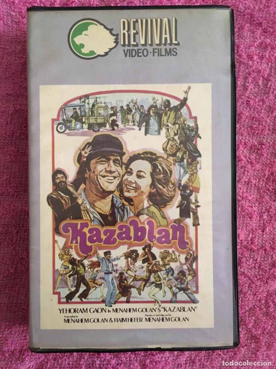 Cine: KAZABLAN (1973) VHS MENAHEM GOLAN MUSICAL ISRAEL 1&ordf; EDICI&Oacute;N PIRATA REVIVAL