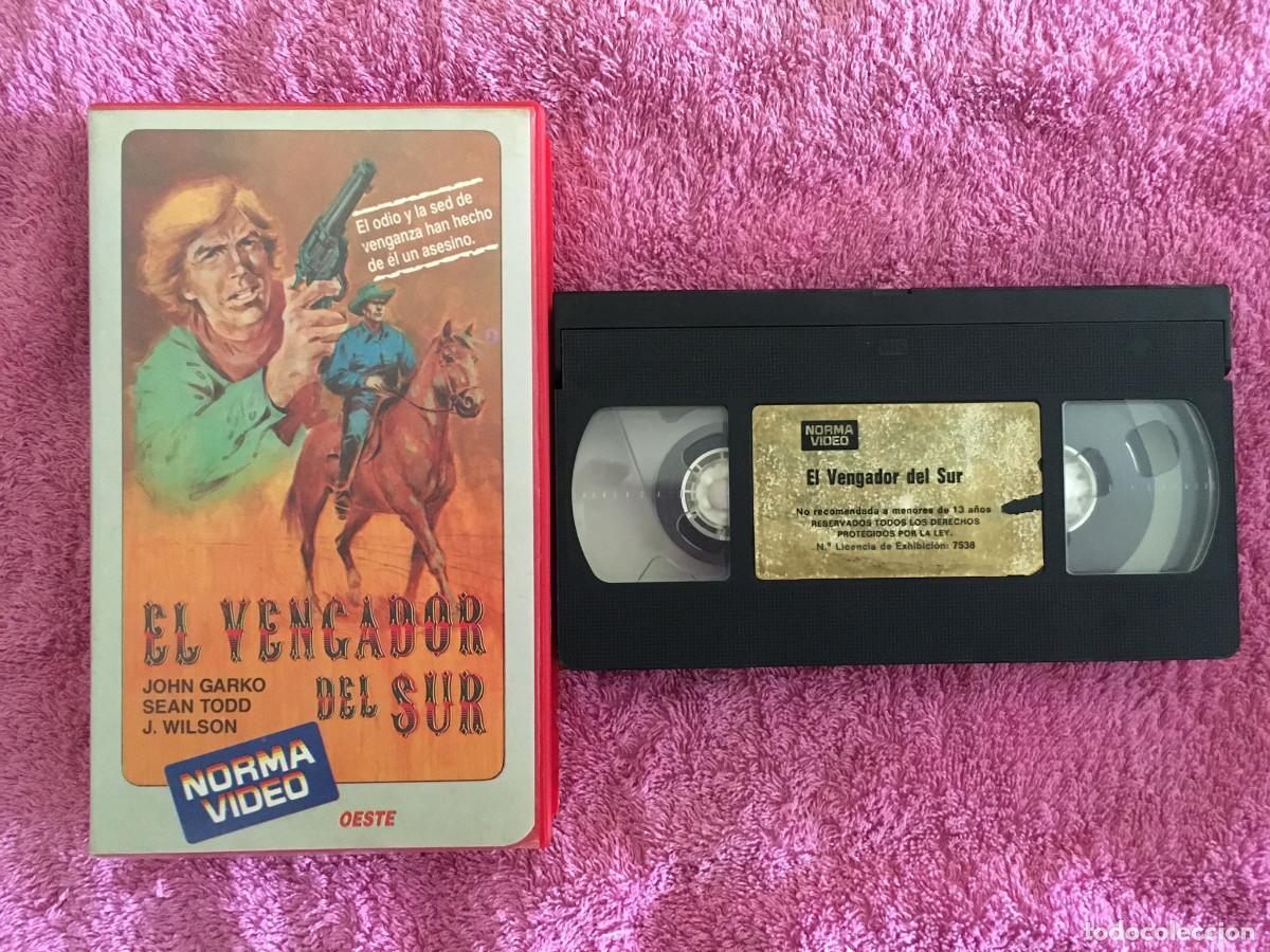 Cine: EL VENGADOR DEL SUR (1969) VHS NORMA VIDEO SPAGHETTI WESTERN GIANNI GARKO IVAN RASSIMOV