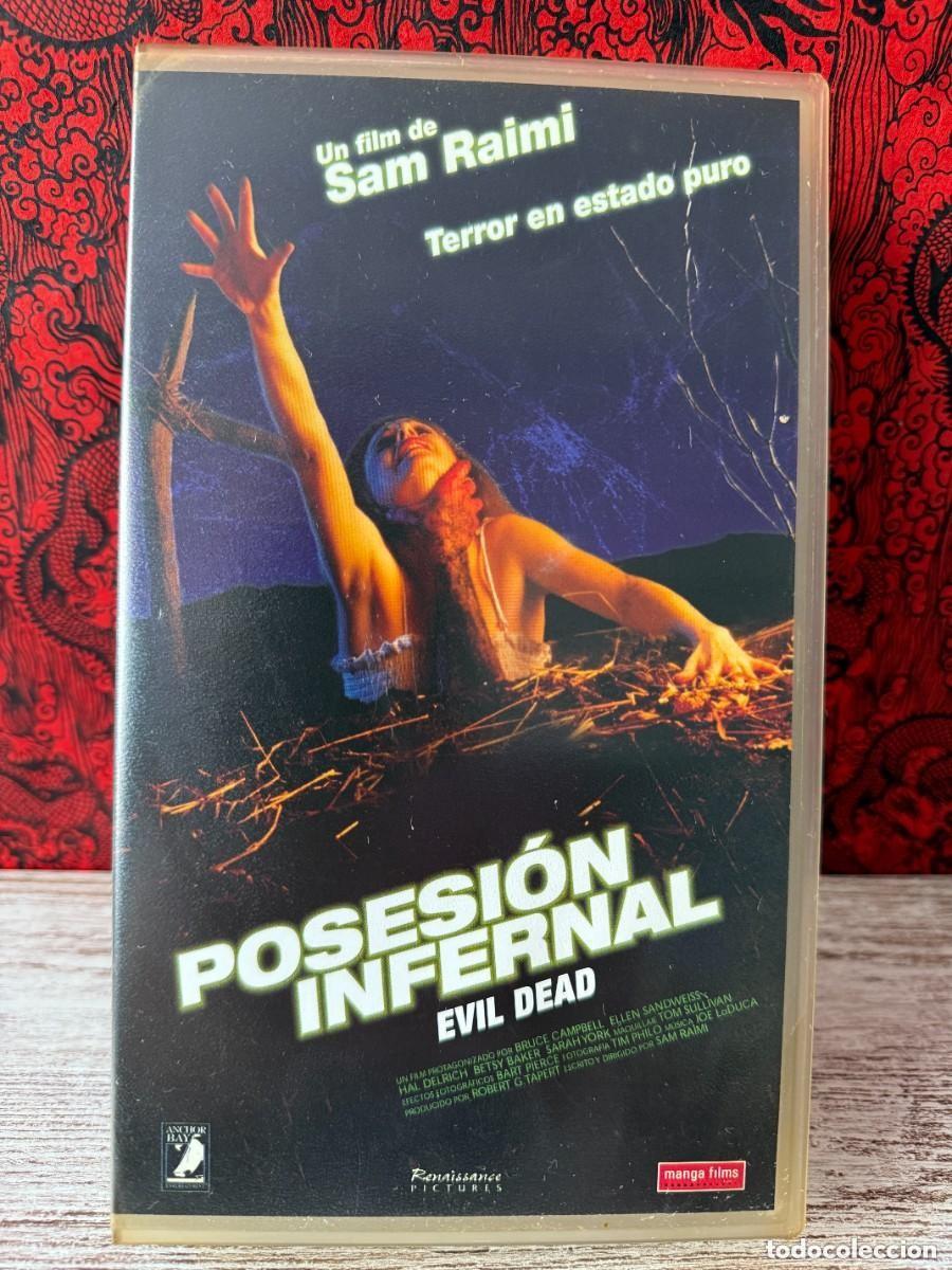 Cine: Posesion Infernal (VHS) 1981, Sam Raimi