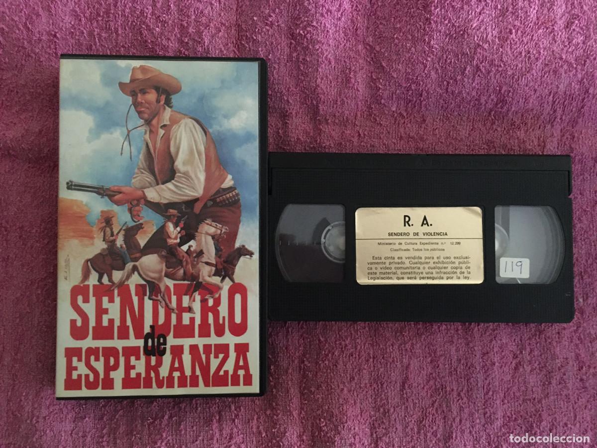 Cine: SENDERO DE ESPERANZA aka LOS SIETE PROSCRITOS (1969) VHS 1&ordf; EDICI&Oacute;N RAFAEL BALED&Oacute;N