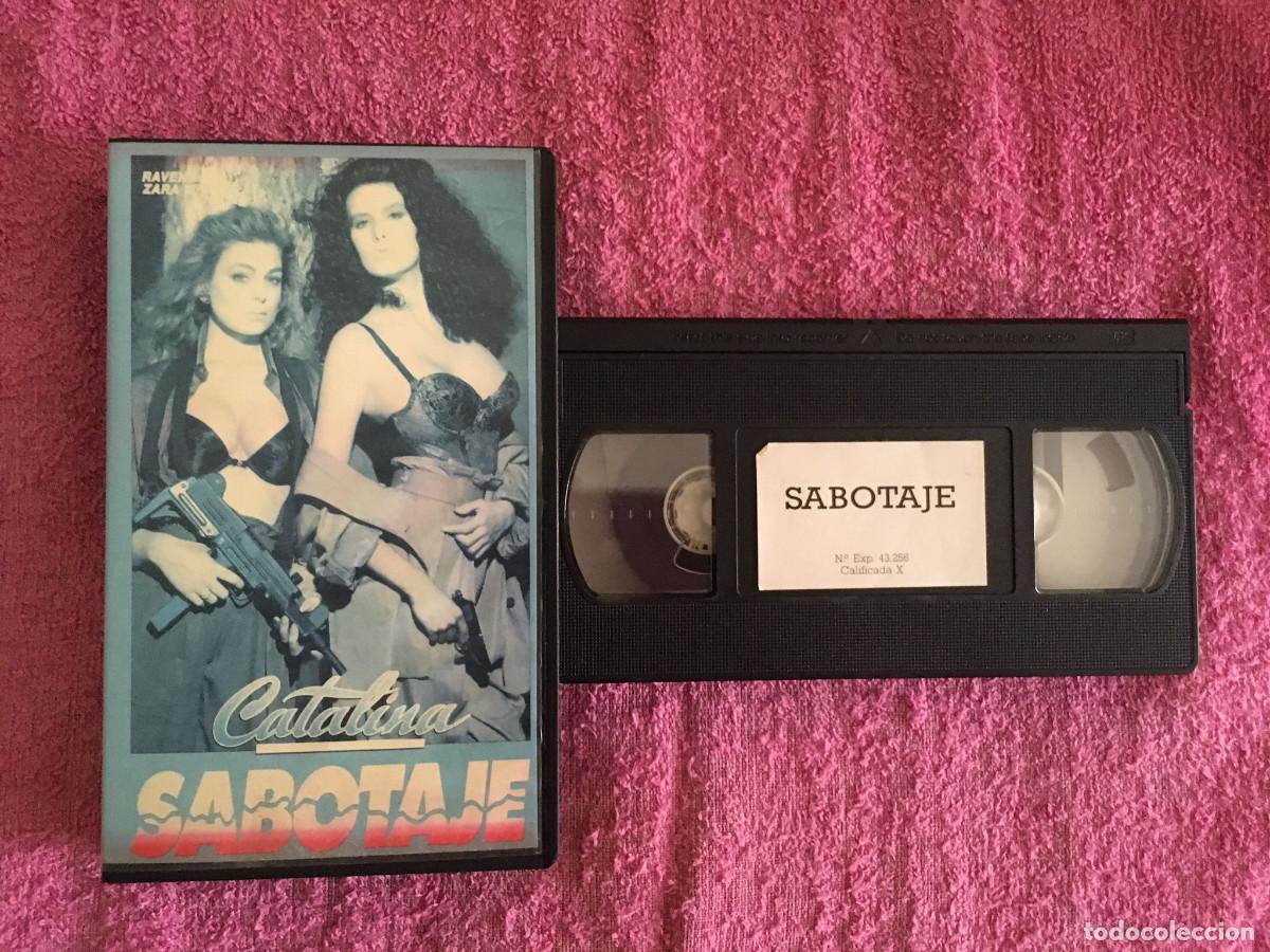 Cine: CATALINA SABOTAJE (1990) VHS RAVEN SANDRA SCREAM MARC WALLICE JOEY SILVERA TT BOY