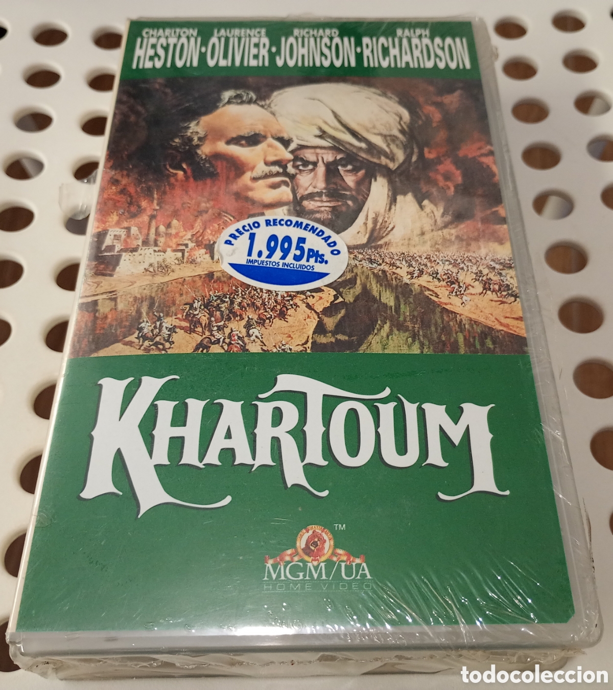 Cine: Khartoum vhs NUEVO PRECINTADO