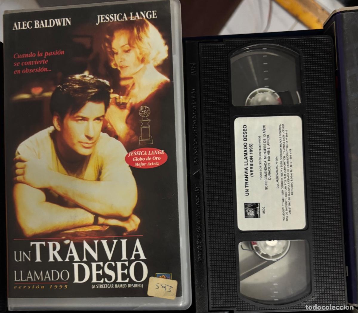 Cine: Un tranv&iacute;a llamado deseo (Pelicula VHS)