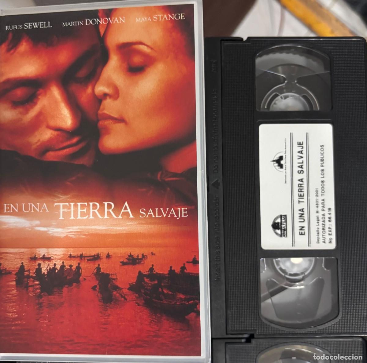 Cine: En una tierra salvaje (Pelicula VHS)
