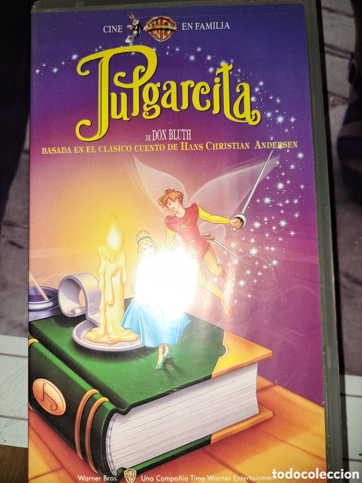 Cine: Pulgarcita cinta vhs