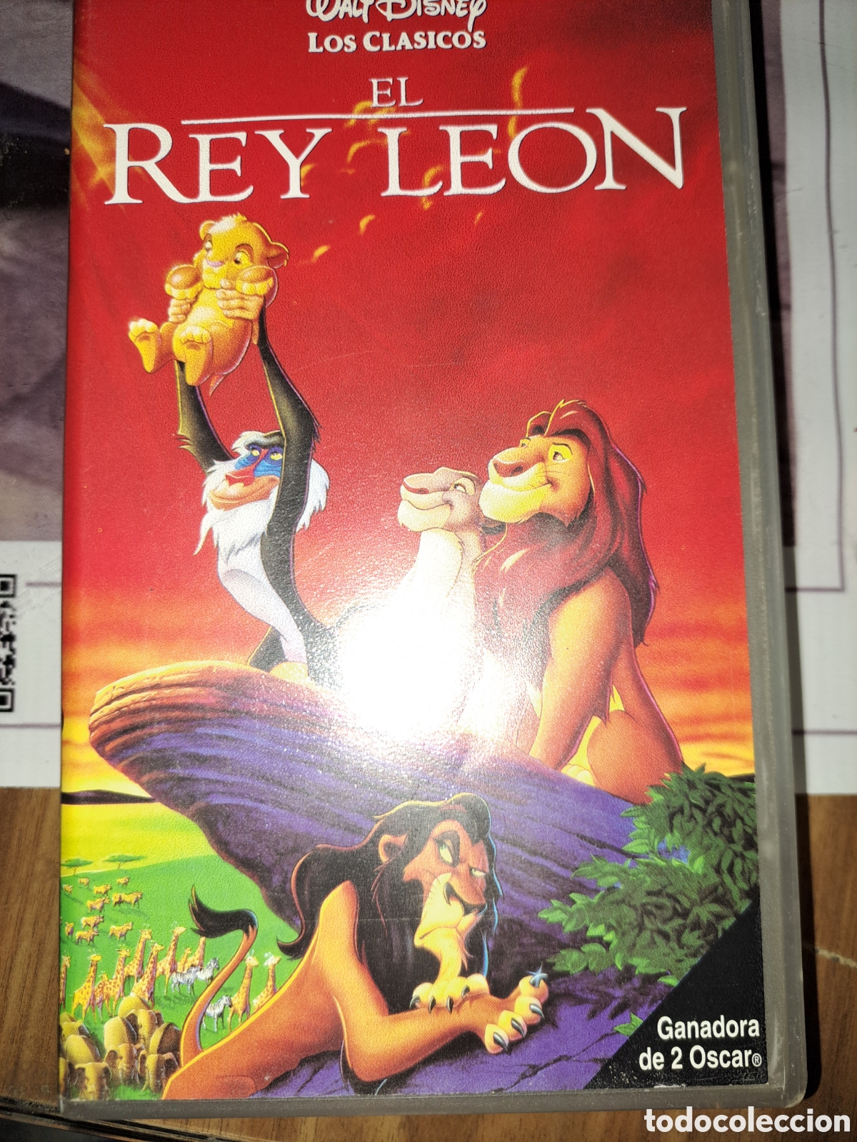 Cine: Vhs el rey leon de disney