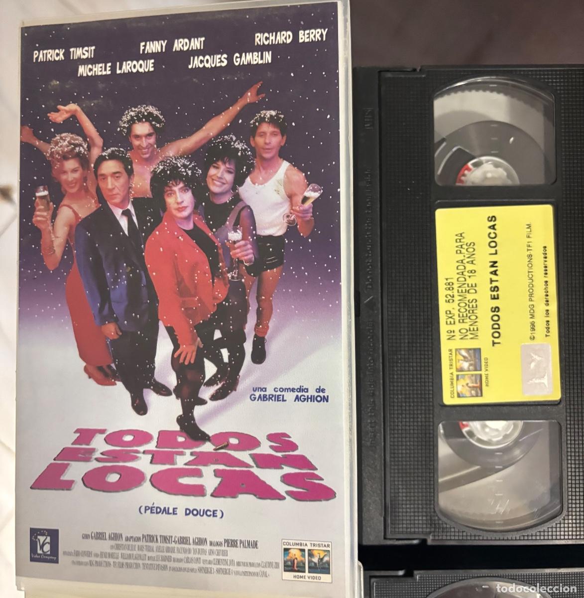 Cinema: Todos est&aacute;n locas (Pelicula VHS)