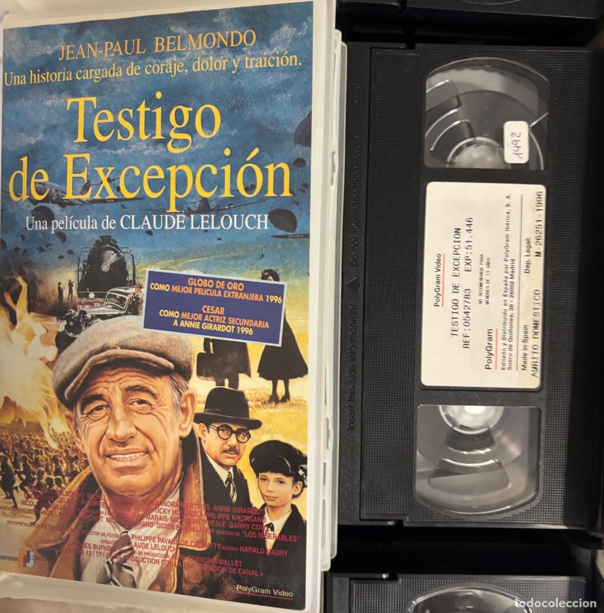 Cinema: Testigo de Excepci&oacute;n (Pelicula VHS)