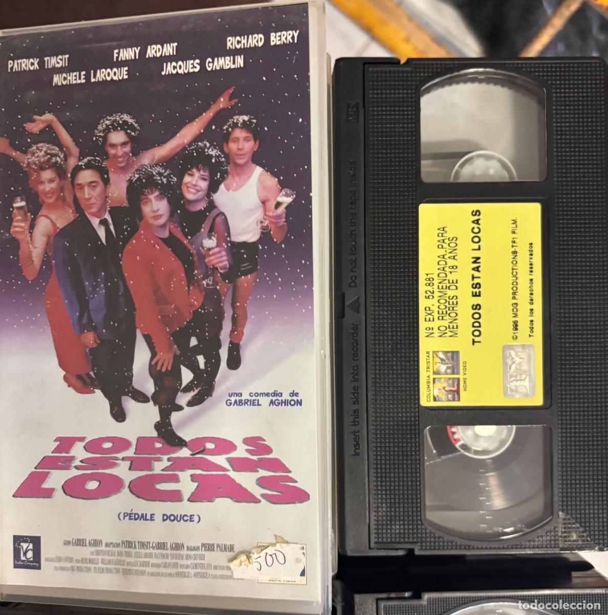 Cinema: Todos est&aacute;n locas (Pelicula VHS)