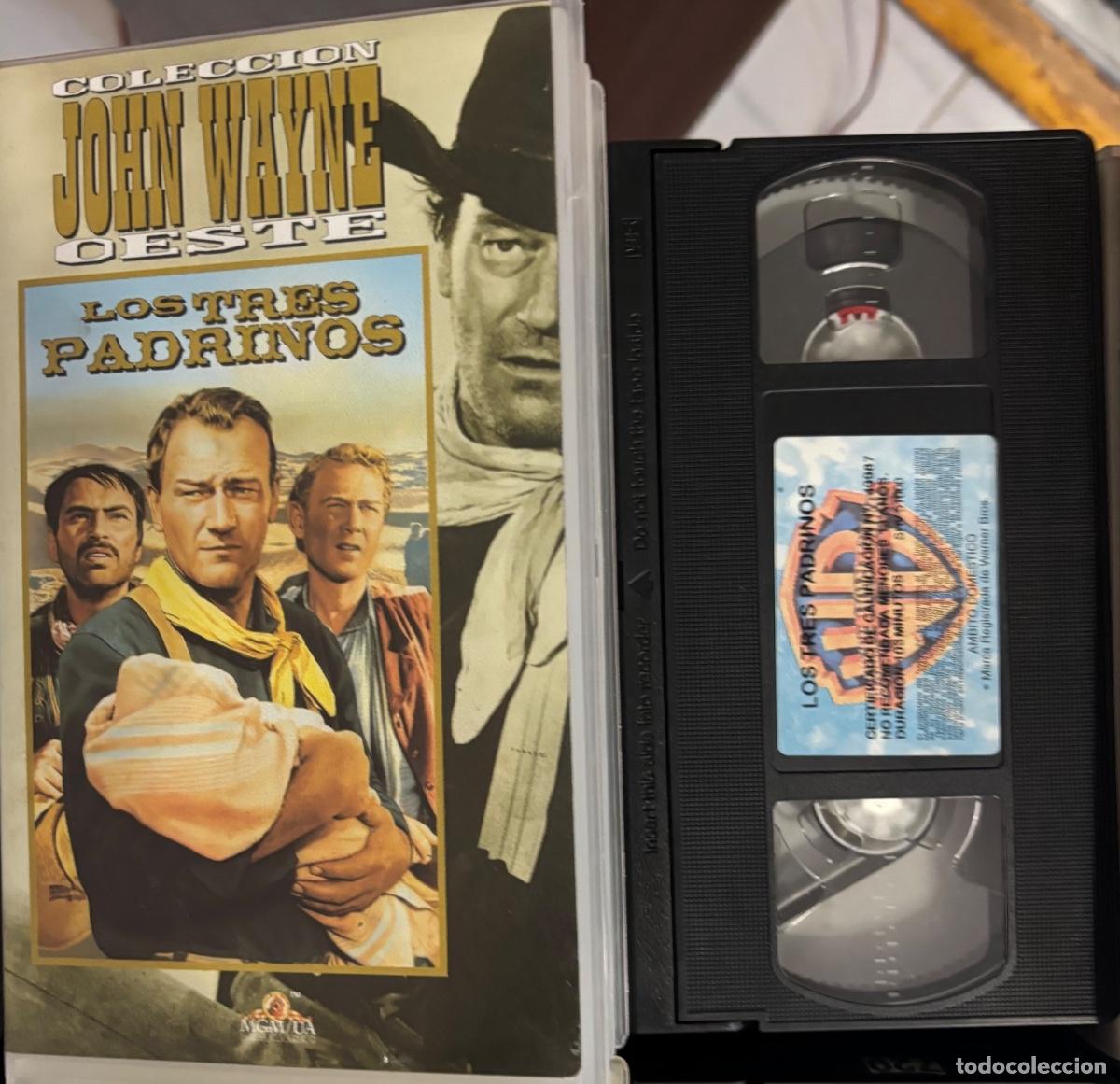 Cine: Los tres padrinos (Pelicula VHS)