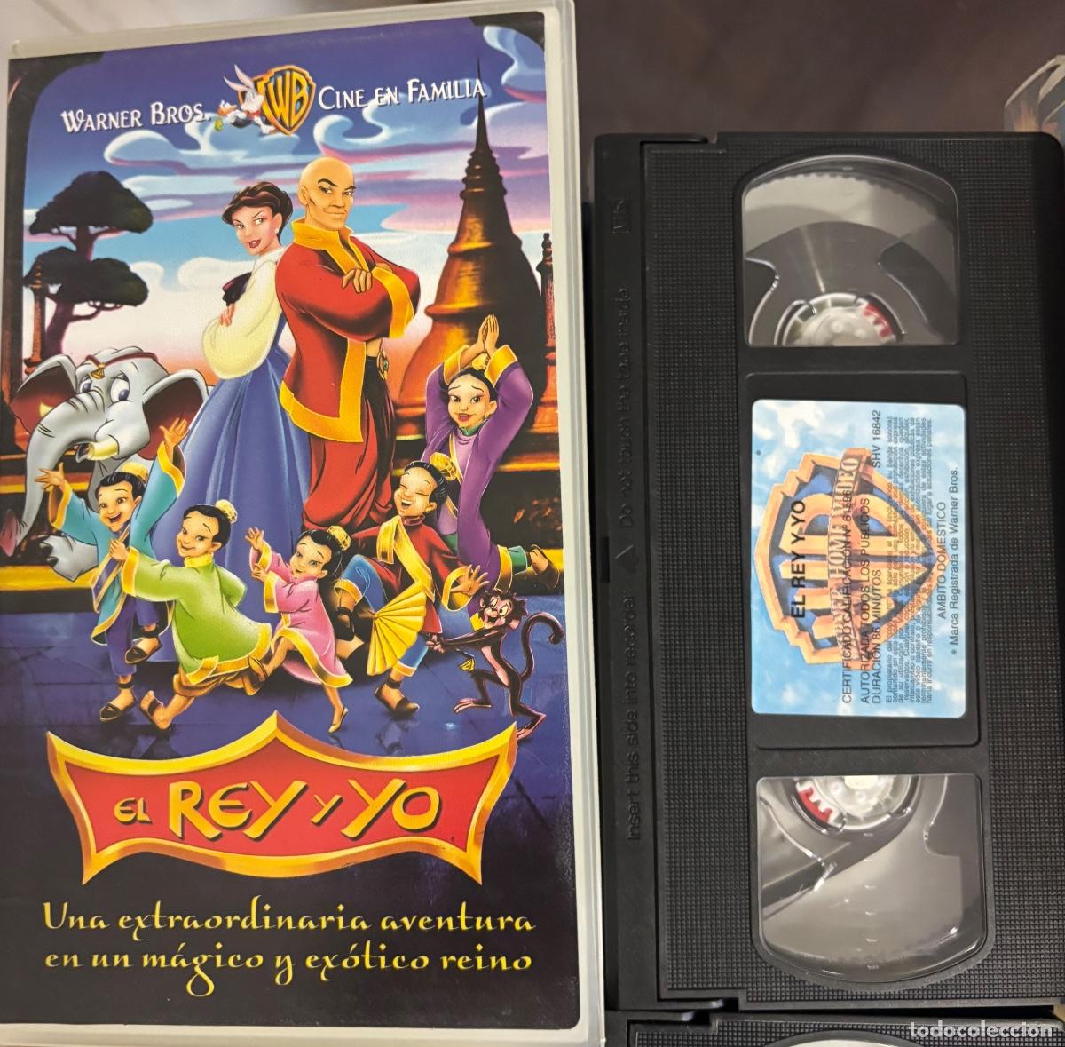 Cine: El rey y yo (Pelicula VHS)