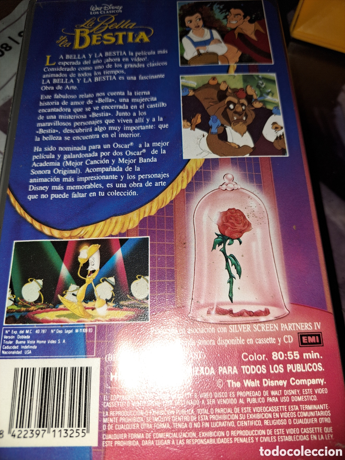 Cine: Vhs la bella y la bestia - Foto 2